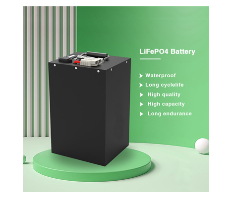 Lithium-Ionen-Golfwagenbatterie 48 V 51,2 V 100 Ah 200 Ah Lifepo4-Golfwagen-Lithium-Akku mit BMS-Ladegerät