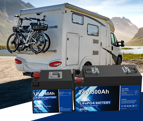 48 V 100 Ah 300 Ah 400 Ah Lithium-Ionen-LiFePO4-Batterie