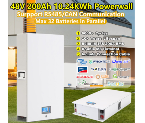 48-V-Lithiumbatterie zur Energiespeicherung zu Hause